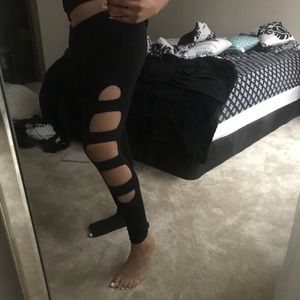 Leggings with size hole small or medium